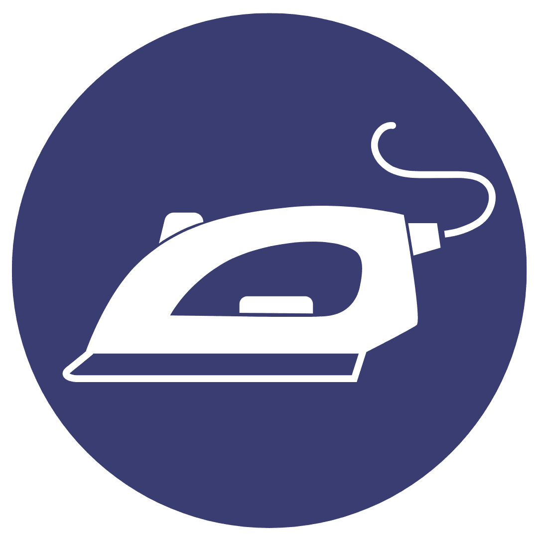 domestic ironing