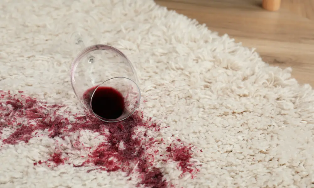 carpet spill cleaning