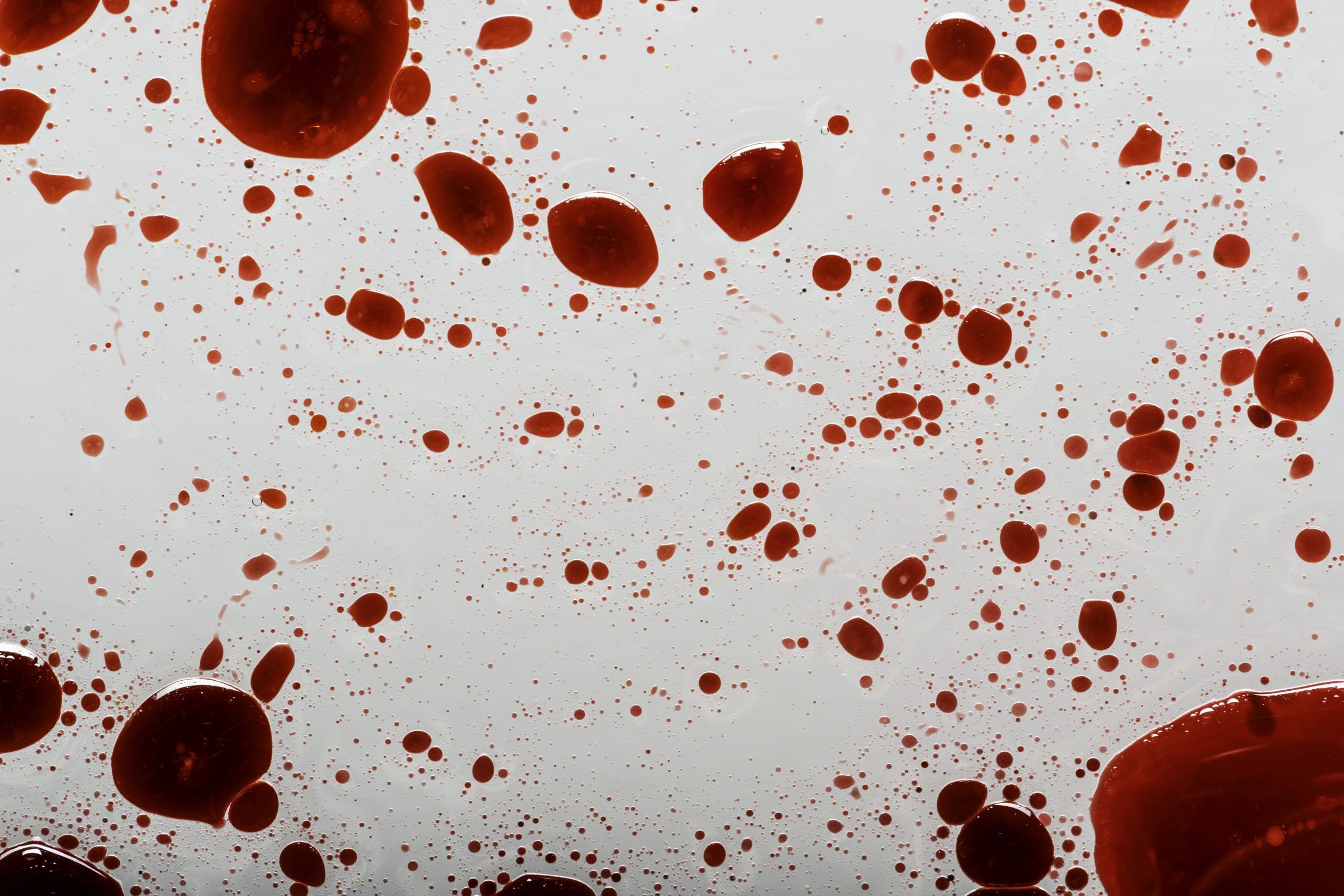 blood spill cleaning