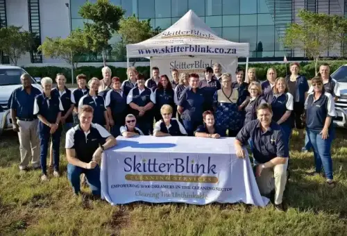 skitterblink cleaning service managers team